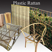 Synthetic rattan tree PE